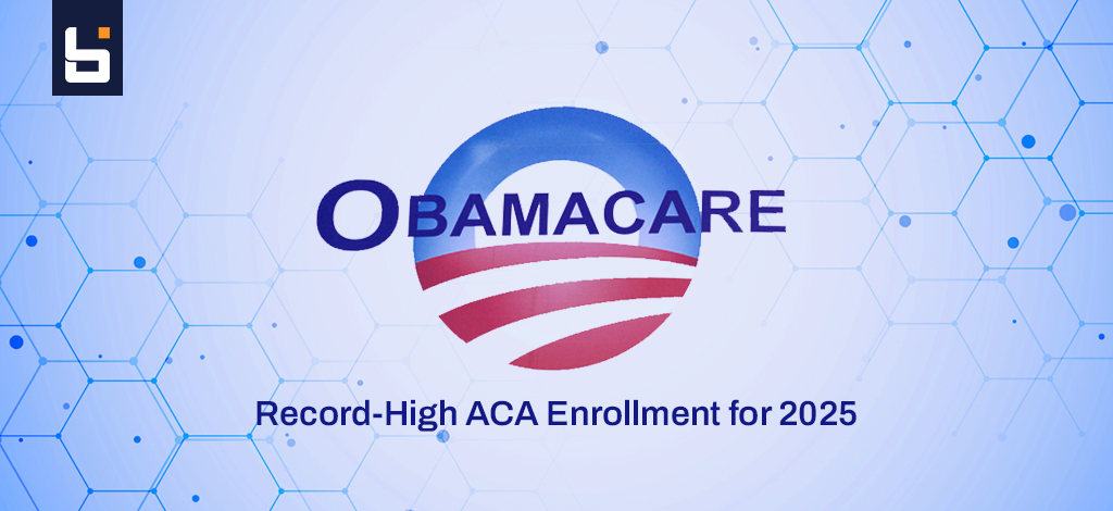 Illustration depicting Affordable Care Act (ACA) enrollment strategies with digital tools and analytics.