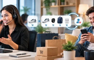Turning One-Time Buyers into Repeat Customers: How Ecommerce Brands Use Upselling and Cross-Selling