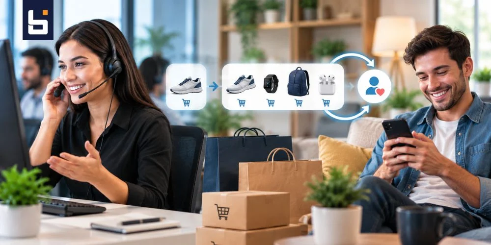 Turning One-Time Buyers into Repeat Customers: How Ecommerce Brands Use Upselling and Cross-Selling